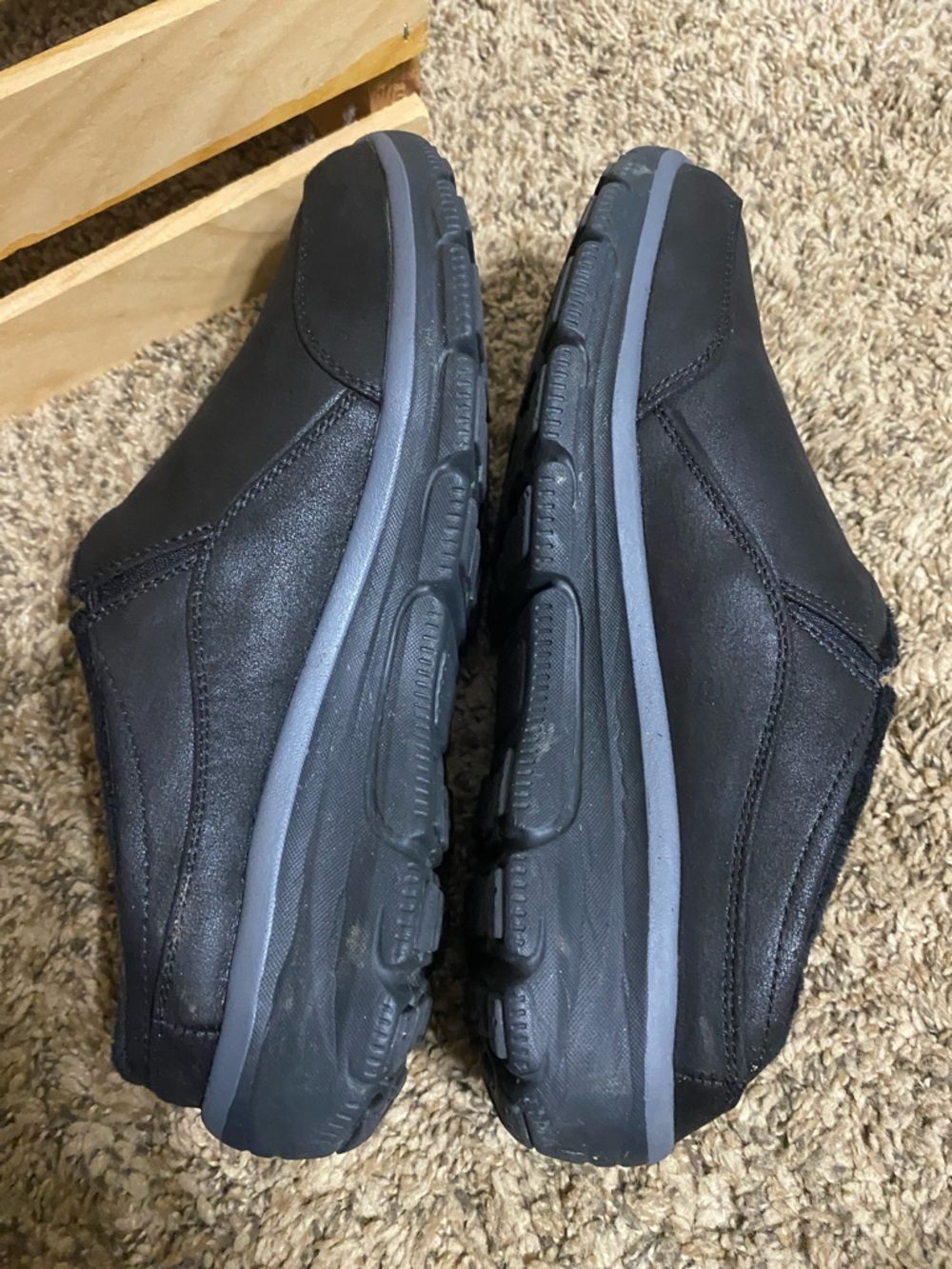 Skechers Black Mule Slip On Size 7.5 - Picture 5 of 7